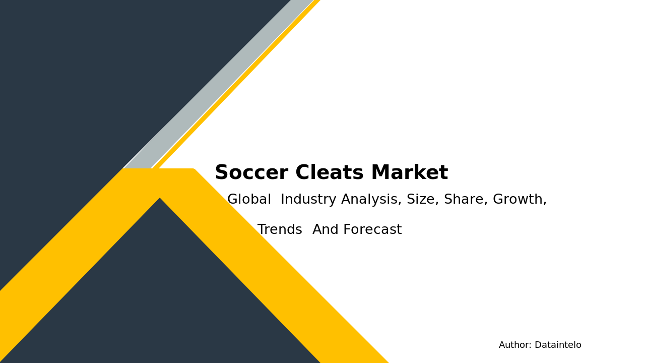 Request For Sample of Soccer Cleats Market Report | Global Forecast From 2025 To 2033